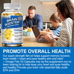 Brain Health & Memory Booster,Focus Function, Clarity Nootropic Supplement 120ct