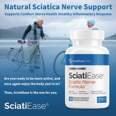 SciatiEase Labs Sciatic Nerve Formula- Build Muscle and Endurance, Improve Sleep