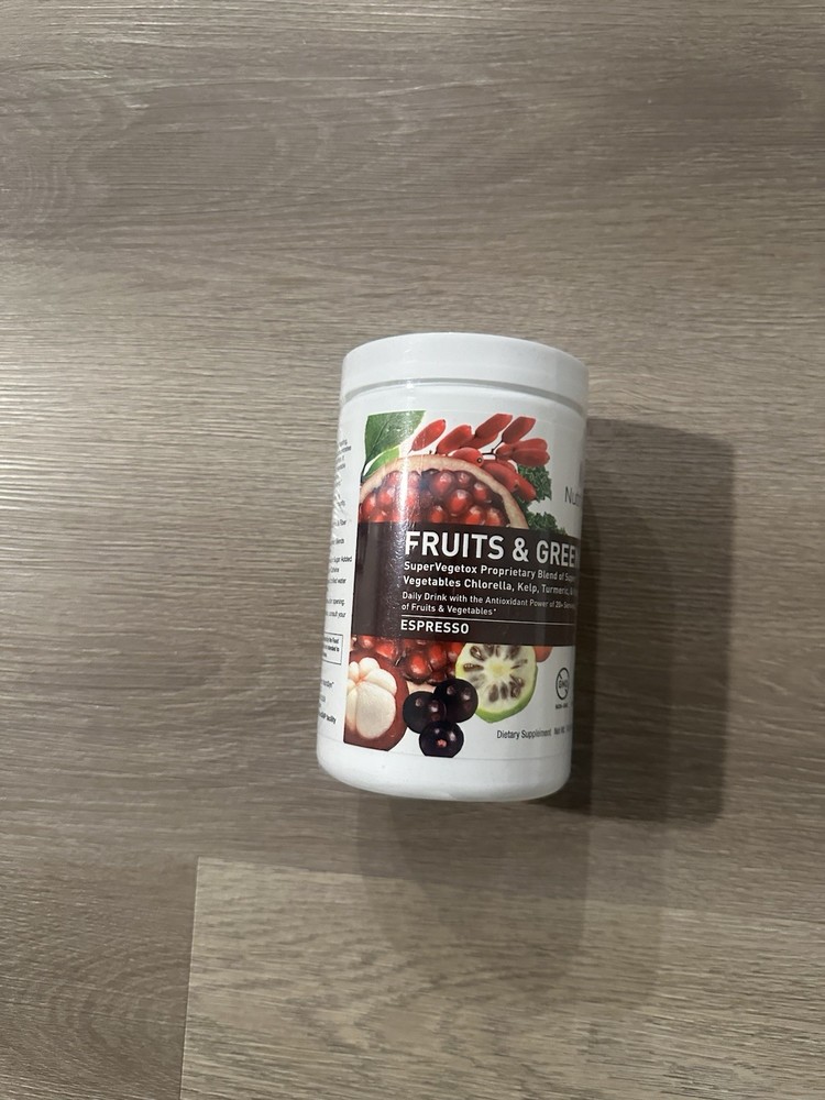 NutriDyn Fruits & Greens Espresso Flavor 300 Grams 11/2026 Fast Delivery