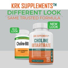 3 Choline Bitartrate 900mg serving Brain Memory Booster Nootropic Fatty Liver