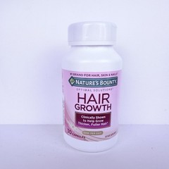 Natures Bounty Hair Growth 30 Capsules Exp 3/2027