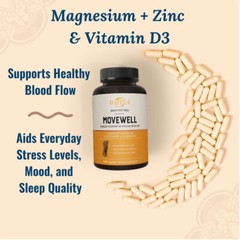 Glucosamine Chondroitin w/ MSM Hyaluronic Acid MoveWell Joint Health Supplement