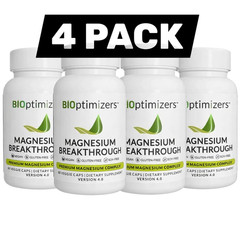 4X Magnesium designed Breakthrough BiOptimizers All 7 Essential forms,designed