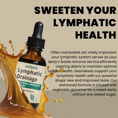 Lymphatic 2000mg Drops Drainage Herbal Blend containing Elderberry&Echinacea Dan