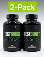 Sculpt Nation Test Boost Max – 2-Pack | Testosterone Support for Men, Build Musc