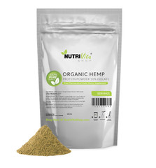 2lb 100% Pure Organic Hemp Protein Powder 50% Isolate USDA nonGMO High Fiber