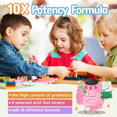 ZEBORA Kids Probiotic & Prebiotics Powder Age 3+ Children’s Digestive Support