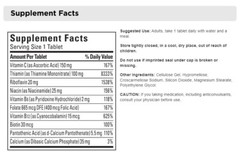 Nature Made Super B-Complex With Vitamin C 460 Tablets, 1 per Day EXP-01/26+