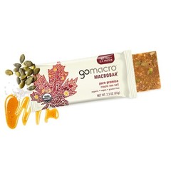 GoMacro MacroBar Vegan Protein Bars Maple Sea Salt 12 Ct