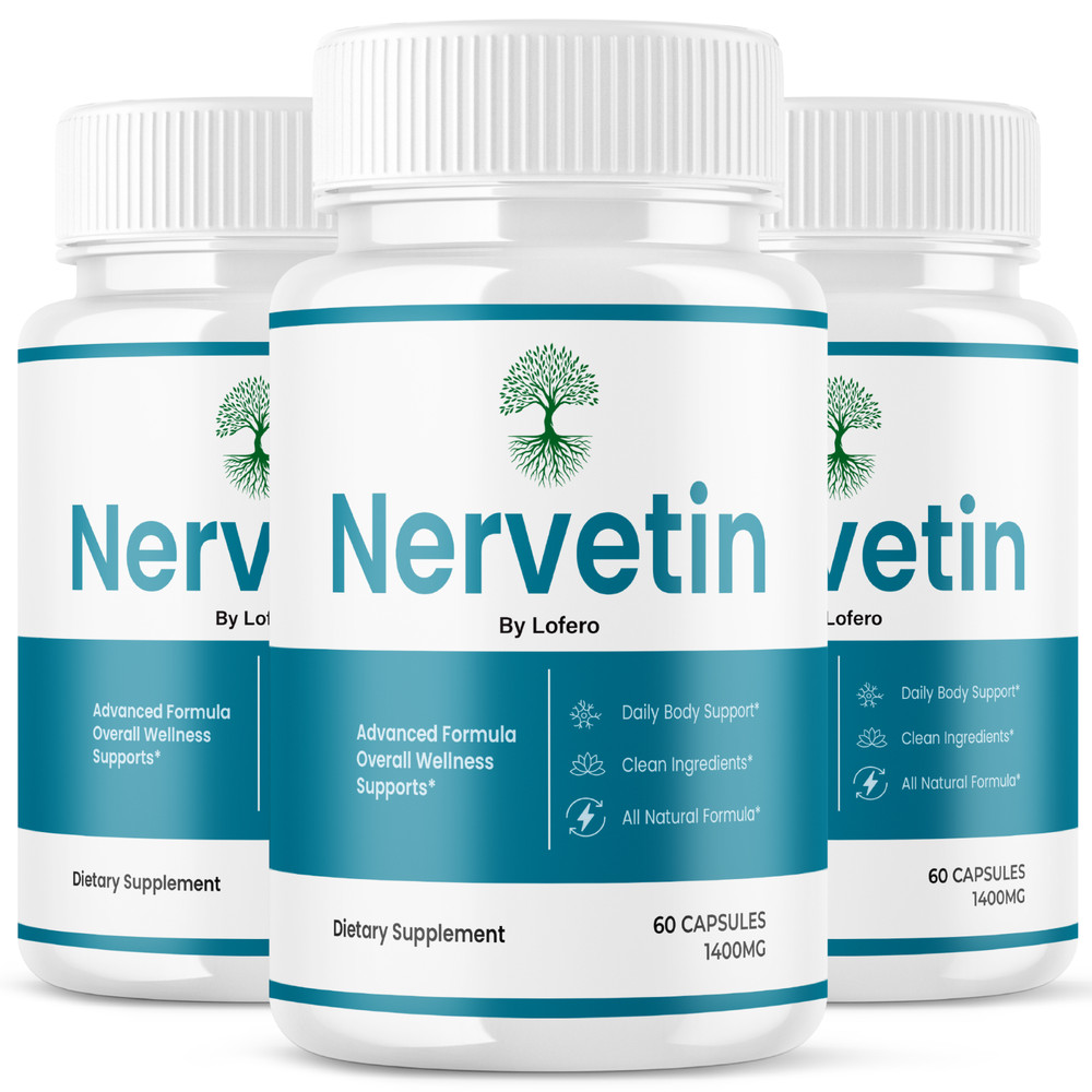 (3 Pack) Nervetin Capsules Neuropathy Support Nerve Comfort Relaxation (180 ct)