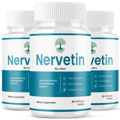 (3 Pack) Nervetin Capsules Neuropathy Support Nerve Comfort Relaxation (180 ct)