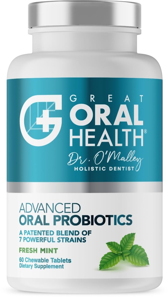 Oral Probiotics Chewable Tablets BLIS K12 M18 60ct Bad Breath