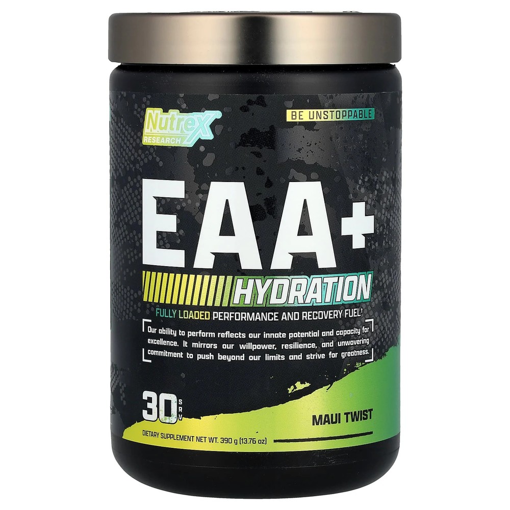 2 X Nutrex Research, EAA+ Hydration, Maui Twist, 13.76 oz (390 g)
