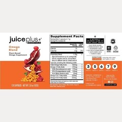 Juice Plus+ Fruit, Vegetable, Berry & Omega Blend Capsules – Nutrition from 30 F