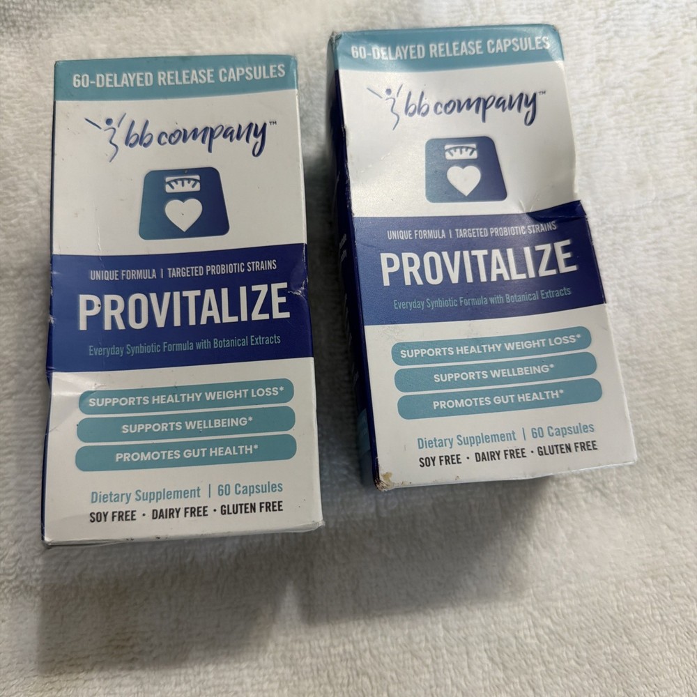 2x BB Company Provitalize | Probiotics for Women Digestive Health 2 Pack