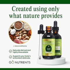Selenium 200 Mcg Supplement, Yeast-Free Liquid Drops, Selenium Drops, Herbal …