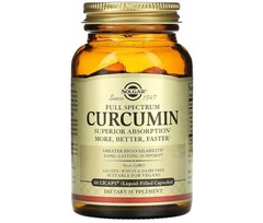 Solgar Full Spectrum CURCUMIN 60 Liquid Gels ( 60 Servings ) BEST BY 10/26