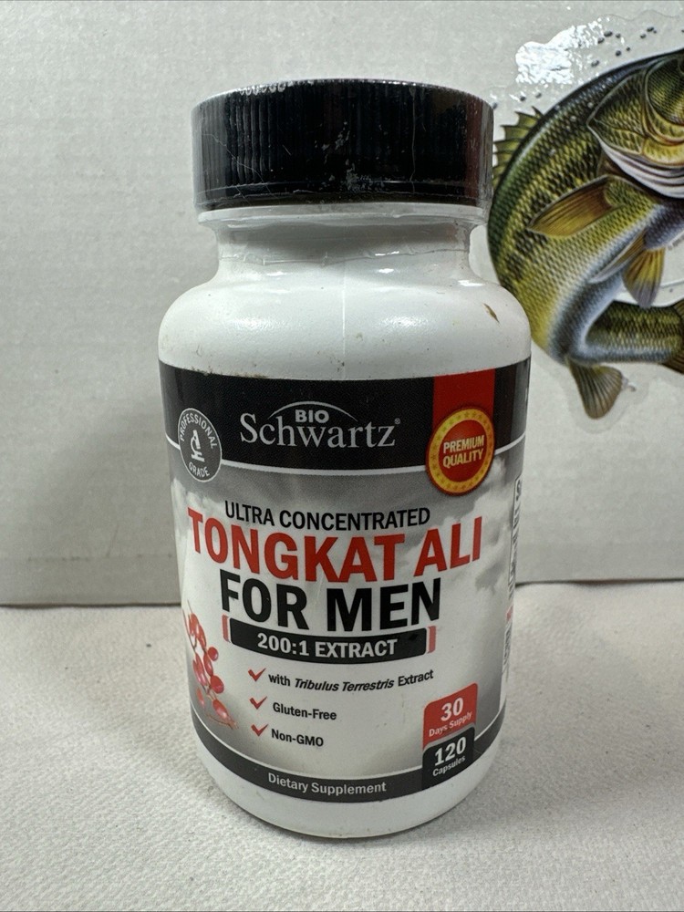 BioSchwartz Tongkat Mens Health 200:1 Extract Ultra Concentrated 120 Caps