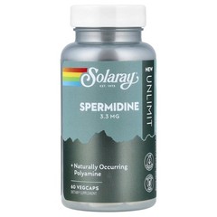 2 X Solaray, Unlimit, Spermidine, 3.3 mg, 60 VegCaps