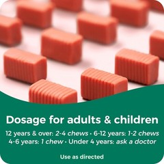Dulcolax Kids Saline Laxative Soft Chews Watermelon Gentle Relief 15 Count