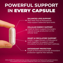 Heart Savior – Suplemento para bajar el colesterol y la salud del corazón