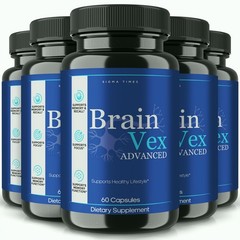 Brain Vex Advanced, BrainVex Advanced Formula for Memory & Brain Health -5PK