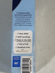 Replenza Daily Nutritional Supplement 60ct Exp-08/2026 NEW SEALED