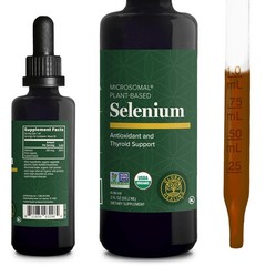 Global Healing Center – Selenium 200mcg, Selenium Supplement Drops with Organic