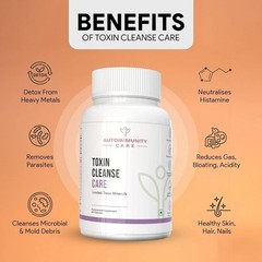 Autoimmunity Care Toxin Cleanse Care – Advanced Detox Detoxification 60 Caps
