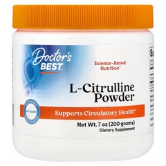 2 X Doctor’s Best, L-Citrulline Powder, 7 oz (200 g)