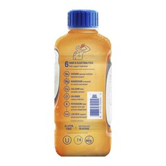 , Electrolyte Beverage, Orange, 21 Fl Oz bottle (Pack of 12)