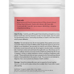 2 Pack Kind Patches Berberine Patches Metabolic Support Vegan 60 Count 2 Month