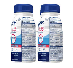Ensure Plus Meal Replacement Shake, Butter Pecan, 8 fl oz, 24-Pack