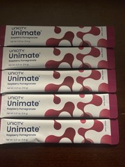 Unicity Unimate Raspberry Pomegranate Drink- 5 sticks