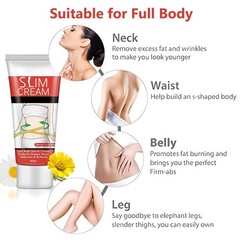 2 Pack Slimming Fat Burning Hot Cream for Belly & Waist Moisturizing Firming