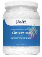 Pure Magnesium Flakes, Super Concentrated, 2.75 lb (44 oz)