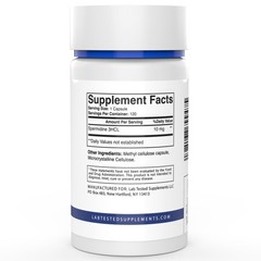 – Spermidine 3HCL Supplement – 120 10mg Capsules – 3rd Party COA’s provided w…
