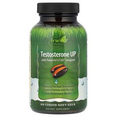2 X Irwin Naturals, Testosterone UP�, 60 Liquid Soft-Gels