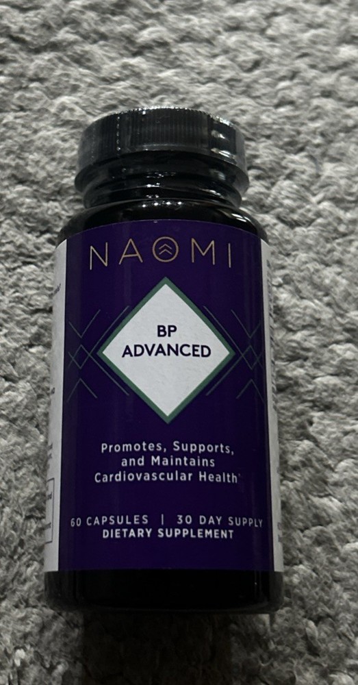 NAOMI ~ BP Advanced ~ 60 Caps ~ Sealed ~ Exp 5/27