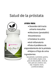 Ismerely My Pro—ST cap Prostata saludable,Antiinflamatorio, quita Infecciones