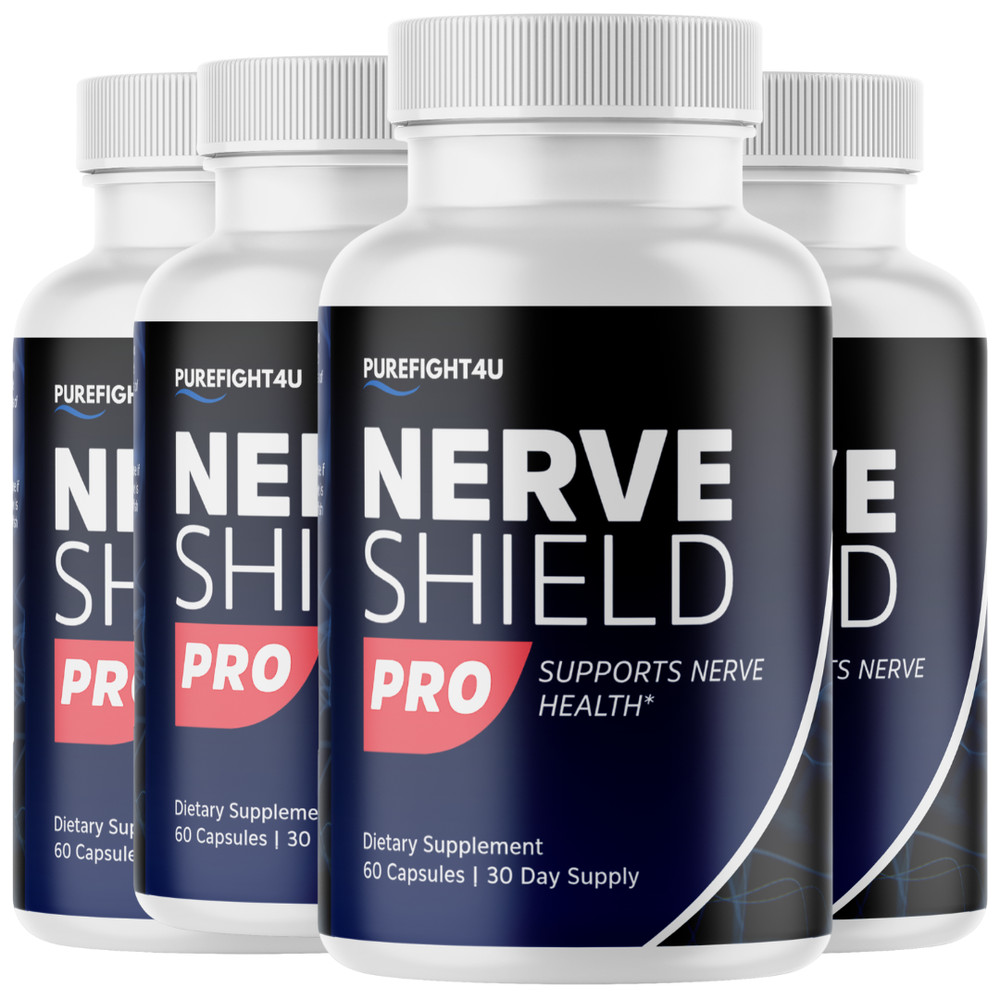 Nerve Shield Pro Capsules Hearing Supplement – 4 Bottles