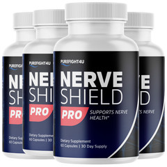 Nerve Shield Pro Capsules Hearing Supplement – 4 Bottles