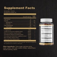 NEW Alpha Bites Gummies AlphaBites Max Performance Gummy (1 Month Supply) 1-3PCS