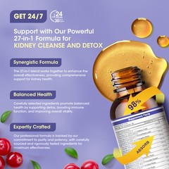 27-in-1 Kidney Cleanse Detox & Repair Drops Urinary Tract And Liver Cleanse