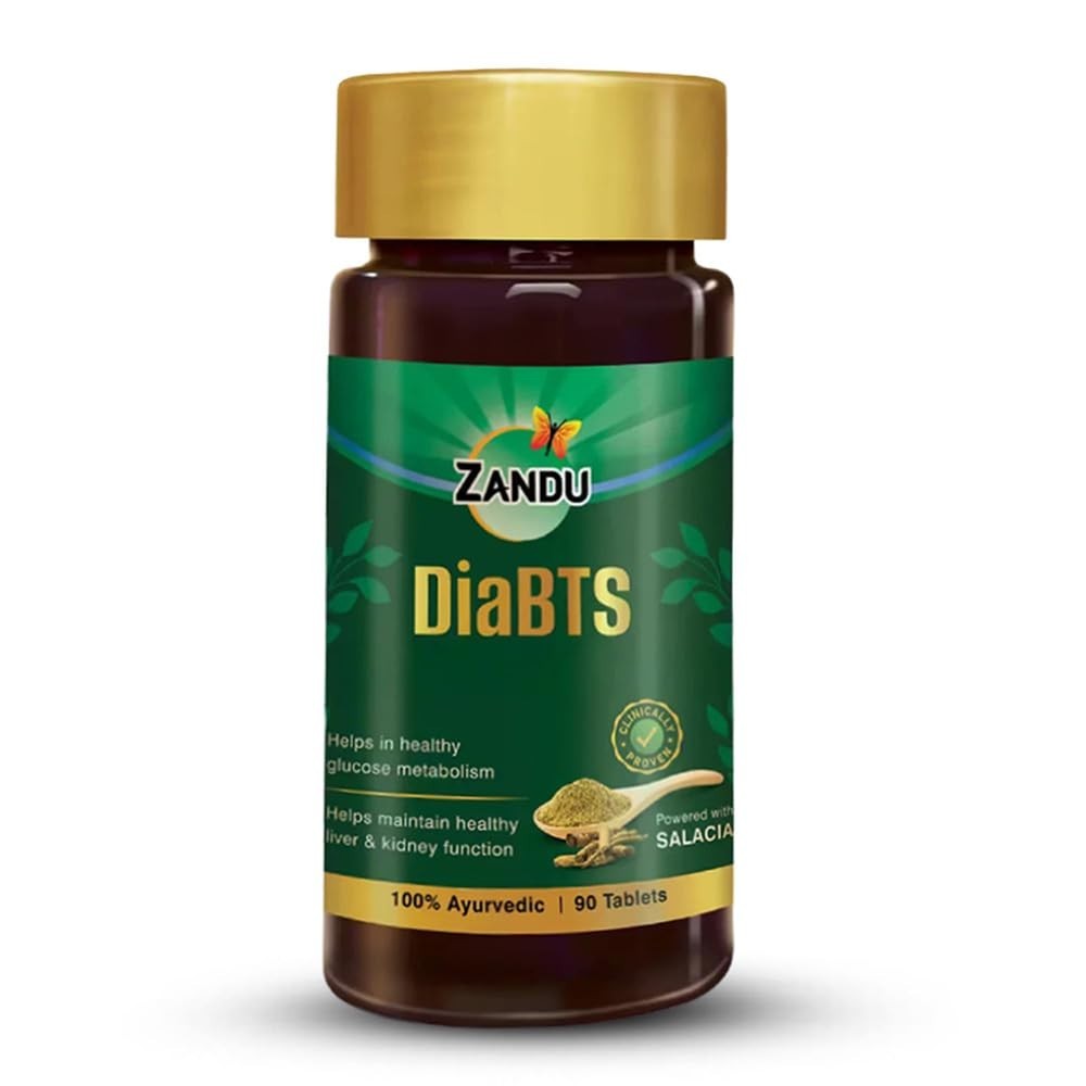 Zandu Dia-BTS Tablets – Help Manage healthy glucose levels 90Tabs FREE SHIPPING
