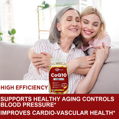 CoQ10 Coenzyme Q10 300mg 120 Capsules Heart Support NON GMO-