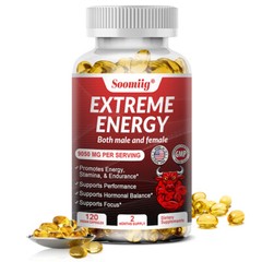 3X and for Capsules Men and Women – Energy, Enhance Endurance Energy Performance