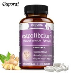 Estrolibrium 120pcs – Relieves Hot Flashes, Mood Swings, Stress, and Fatigue