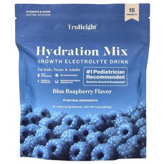 Hydration Mix, Blue Raspberry, 15 Packets, 0.2 oz (5.7 g) Each