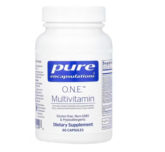 Pure Encapsulations, O.N.E. Multivitamin, 60 Capsules